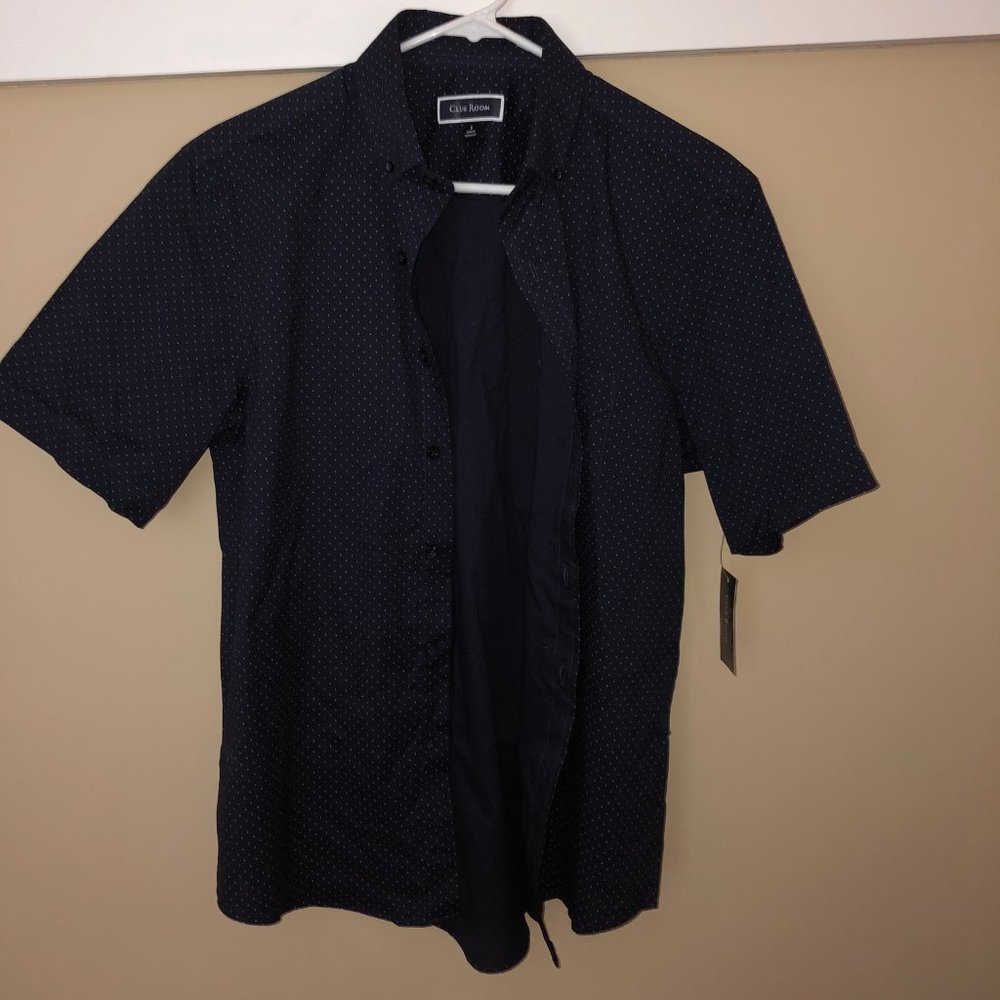 Men's Button-Down Short Sleeve T - Club Room